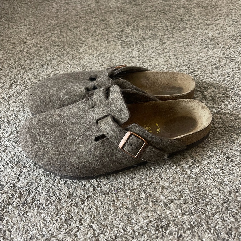 Birkenstock Boston Clog Wool